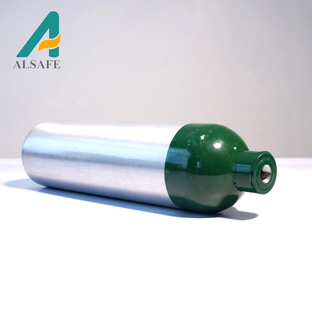 Alsafe high pressure mri COMPATIBLE cylinder D size medical oxygen cylinder