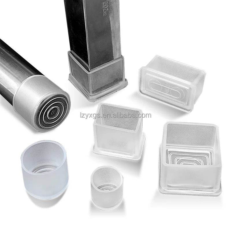 28MM round Factory cheap price NBR EPDM customize anti- slip round black silicone rubber table feet caps chair leg protectors