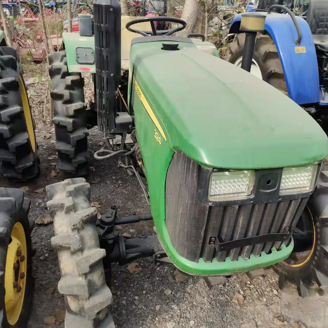 Used/Second tractor Strong Power Small Farm Tractor 30HP 40HP 50HP 55HP 4X4 Mini Garden Tractors