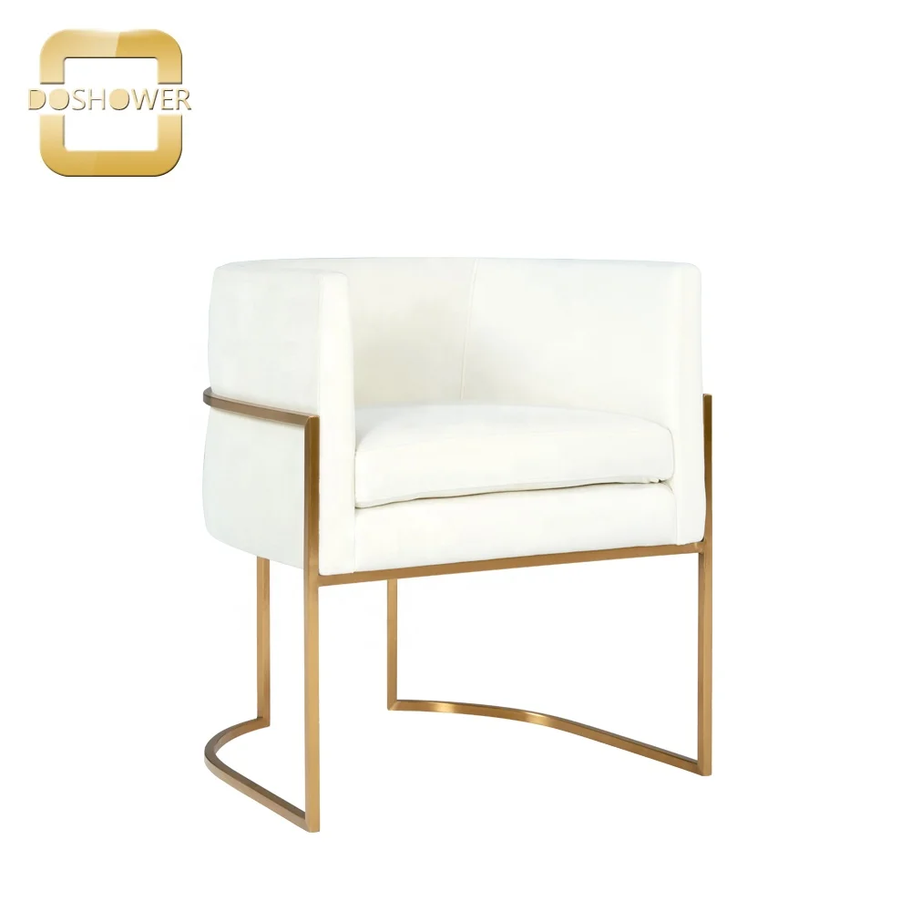 customer waiting chair with pedicure technician chair of spa salon chair