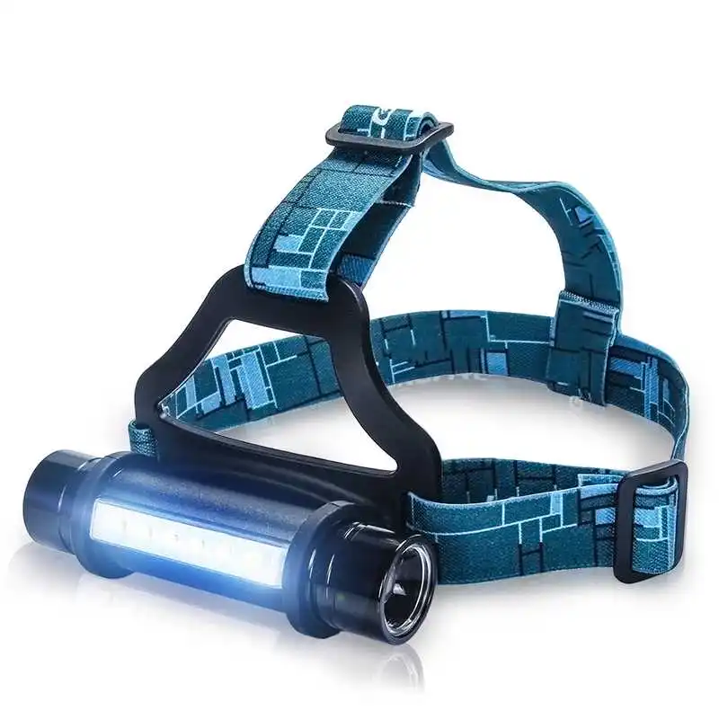Factory direct 5+3W Runners Head Torch Lamp Outdoor Headlamp Rechargeable High Power Camping Headlight with White Light