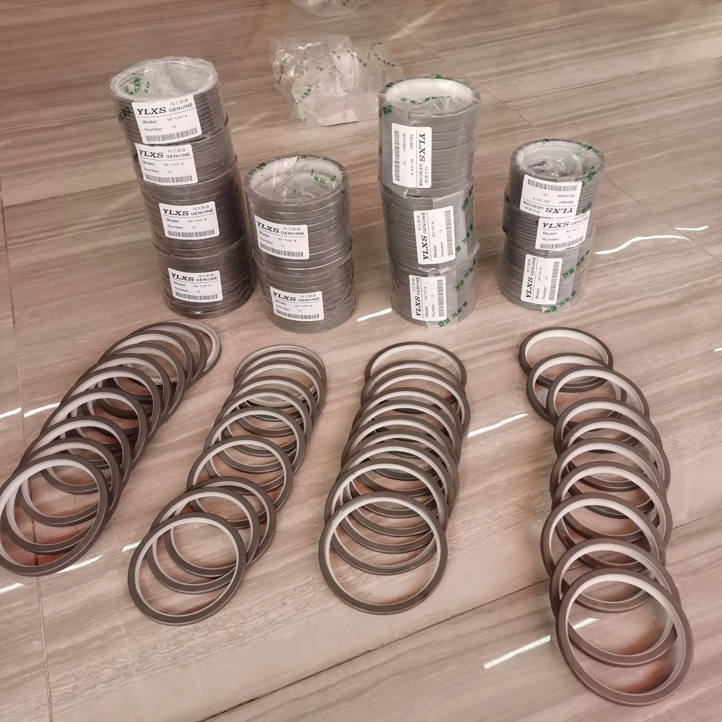 Excavator Hydraulic Cylinder Seals Boom/Bucket/Arm Excavator Oil Seal For Excavator Spare Parts Hydraulic PU Oil Seal