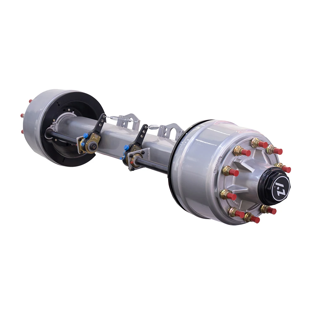 heavy truck agricultural dump truck single rear front air brake truck trailer axle