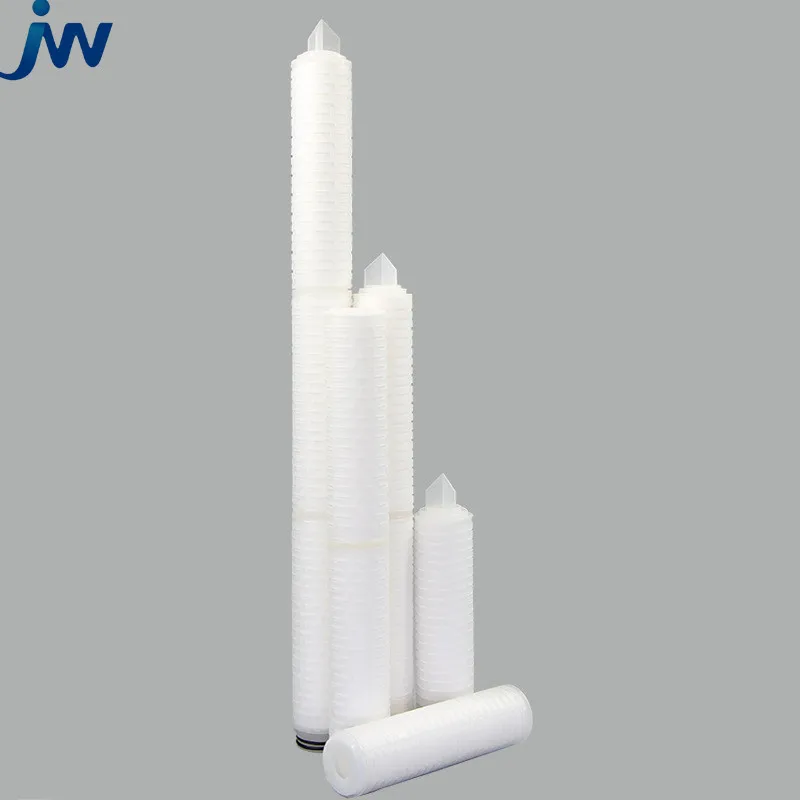 Guangzhou PES membrane Pleated filter cartridge for Water Purifier