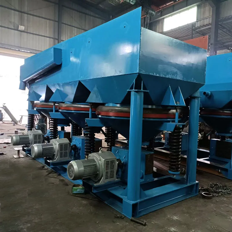 High Cost-Effective Gold Diamond Benefication Mineral Concentrator Sawtooth Wave Jig Machine