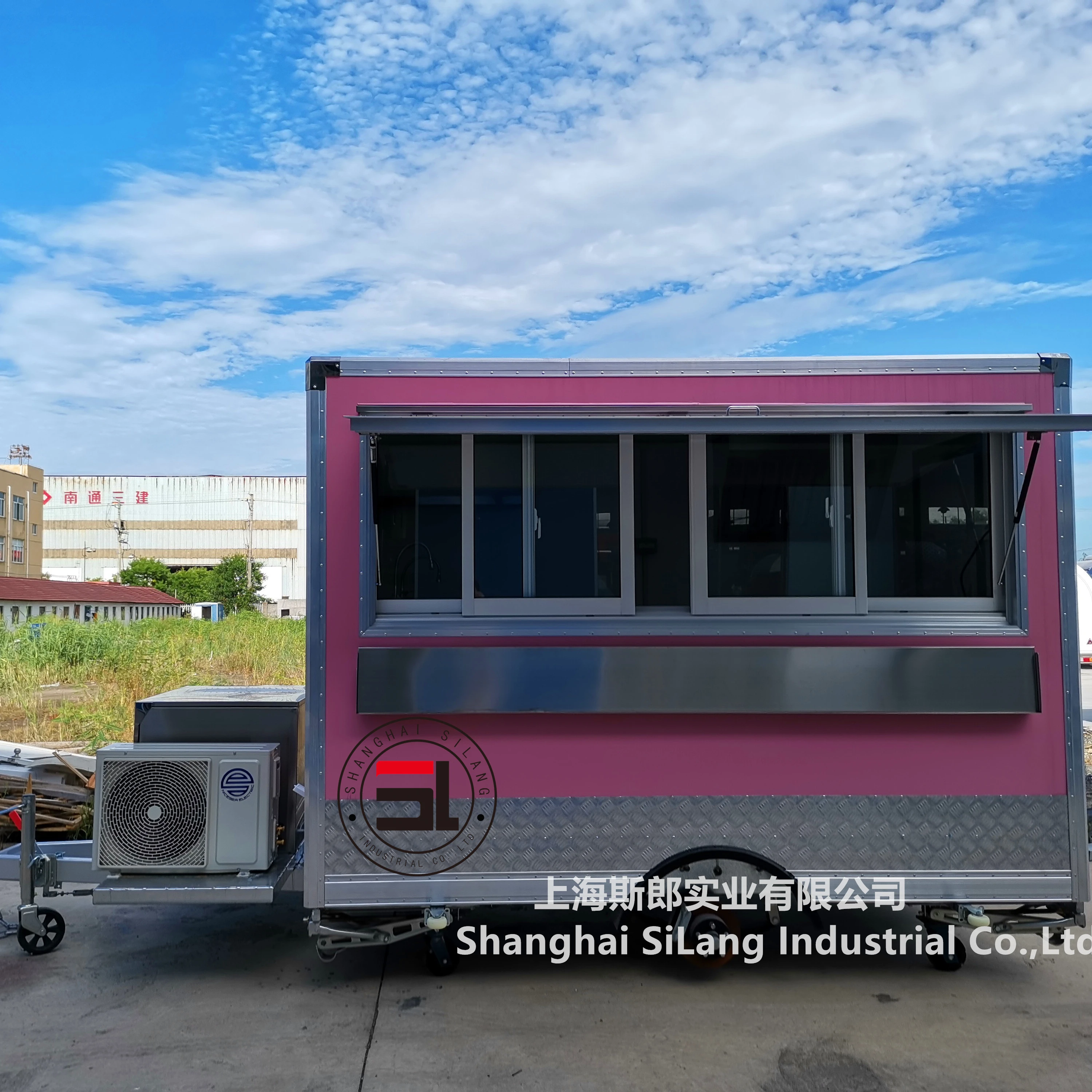 Shanghai silang новый хот-дог пицца мини пончик корзина для еды Churros портативный Трейлер обеденный автомобиль продажи мороженого