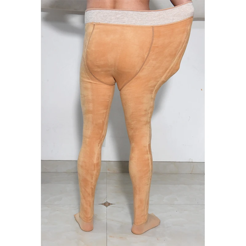 Толстые мужские теплые флисовые Колготки оверсайз зимние толстые колготки для мужчин