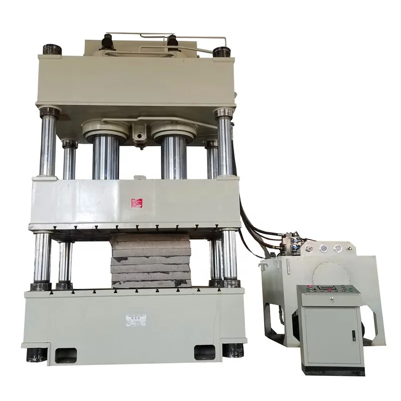 Hot equipment Four-column press brake pad manufacturing machine 800 1000 tons of auto parts hydraulic press