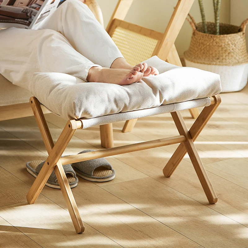 Customized Wholesale Bamboo Nonslip Bathroom Toilet Stool Toilet Foot Stool Solid Anti Slip Footstool