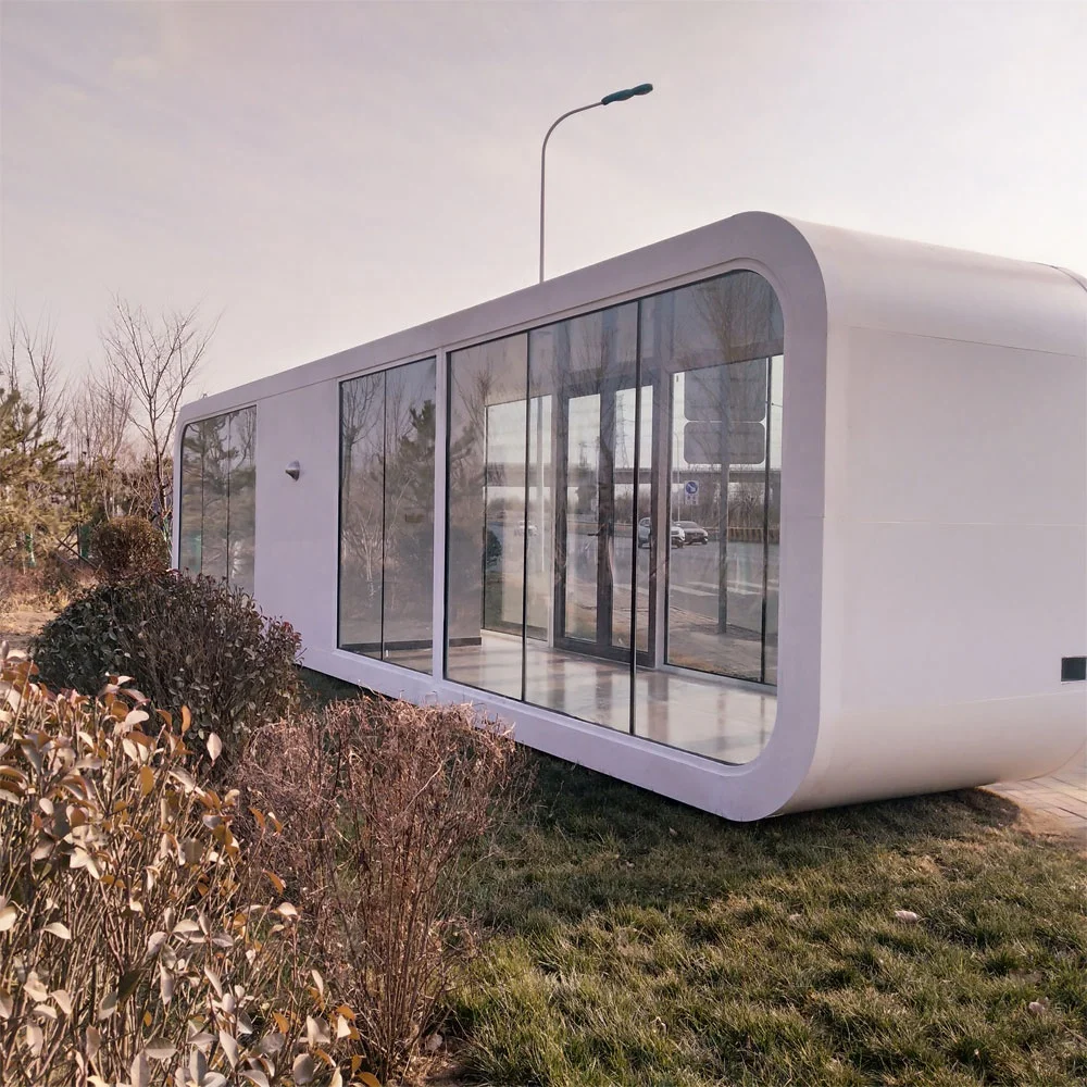 Shinilion Популярные сборный экологически чистый Prefab современный домашний мини подвижный Кемпинг хижины подвижный дом