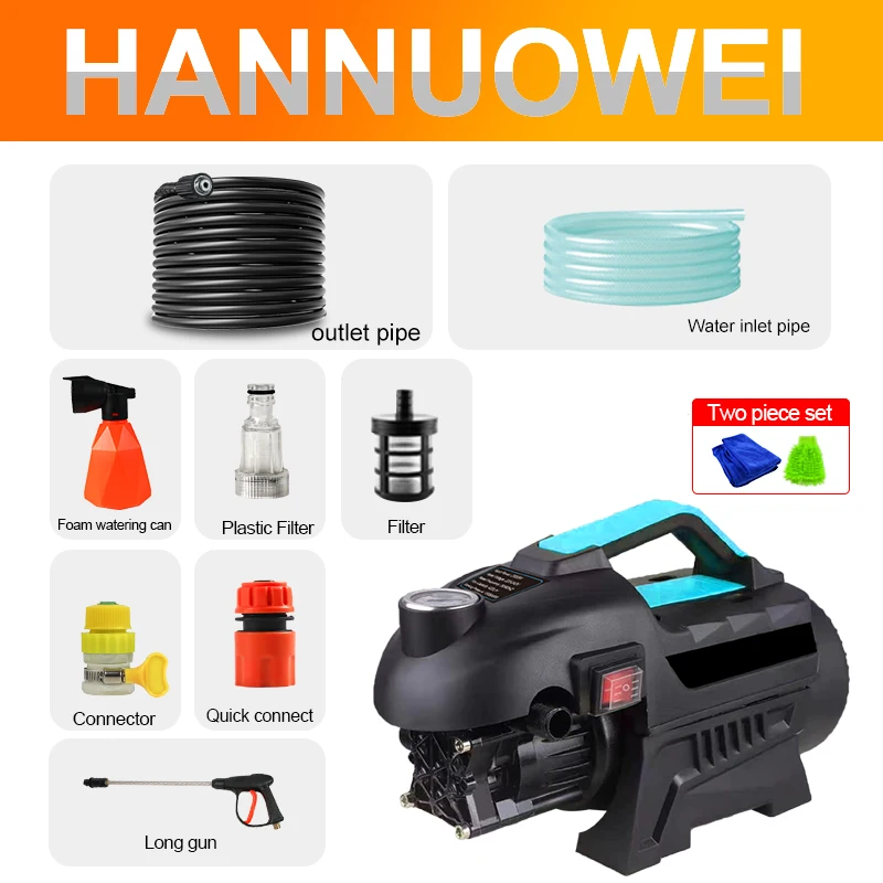 High Pressure Car Wash Machine Auto Car Washer Pump