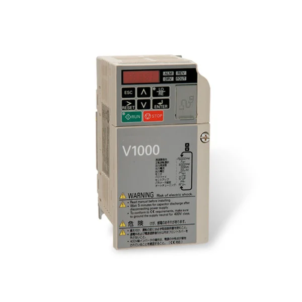 
STOCK Yaskawa V1000 Series CIMR-VB2A0012 12A Inverter For Textile Machinery 