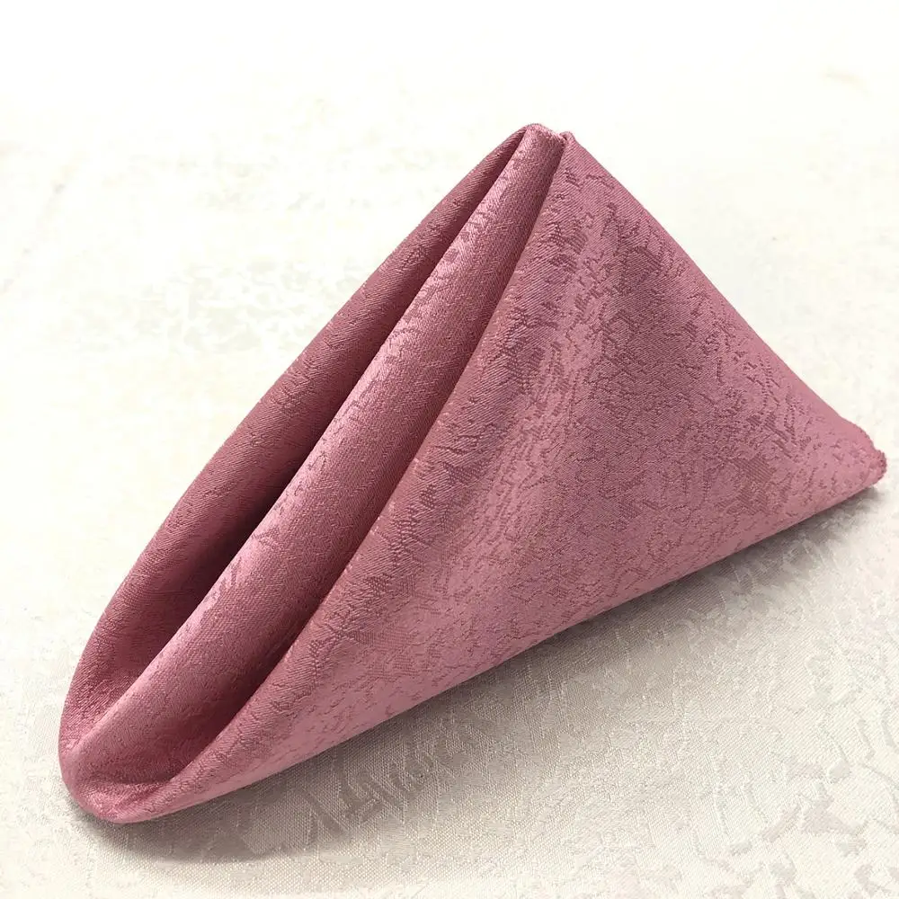 
Wholesale Napkins Hotel Jacquard Table Napkin Cloth Design For Restaurant 