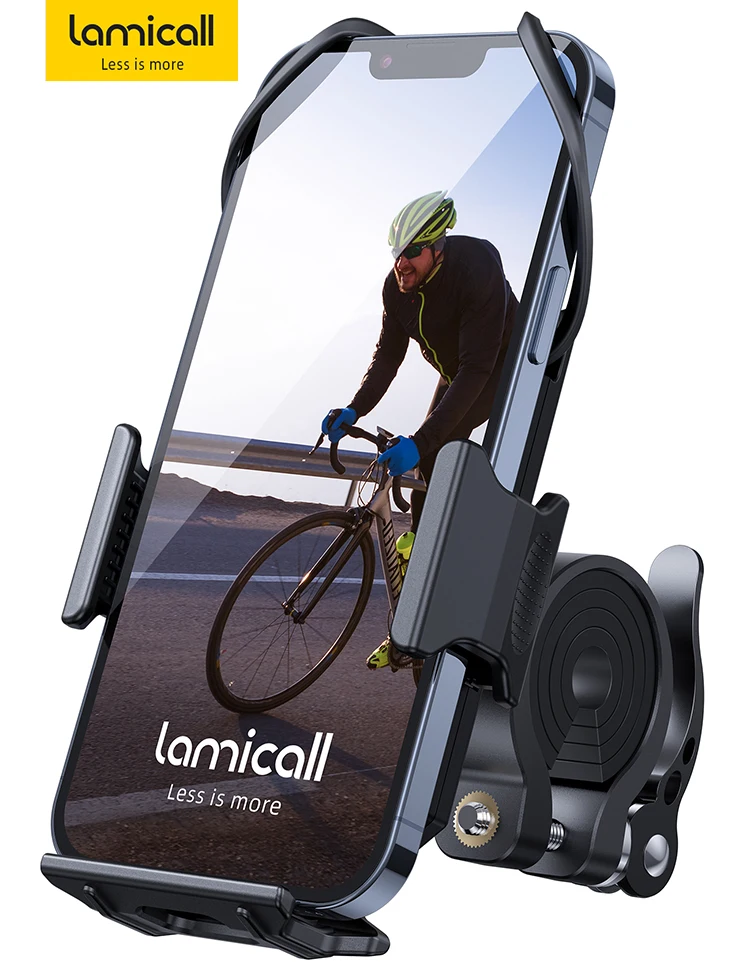 Lamicall Phone Stand In Bike Hanger BP04 Phone Holder For Stationary Bike Rebel Peloton Ebike
