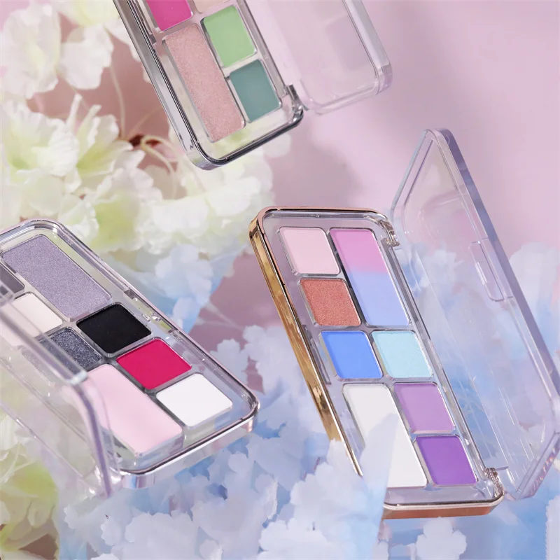 TY Nine-color High Pigment Long Lasting Eyeshadow Palette Matte Shining Wholesale Eye Shadow Palette Private Label