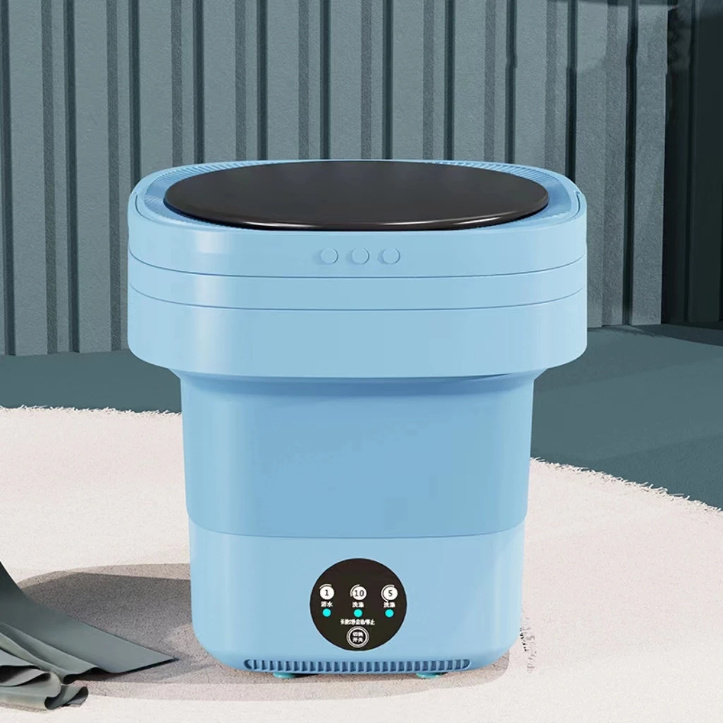 Professional baby small large capacity 5kg mini folding washing machine portable 6l washing machine for clothes
