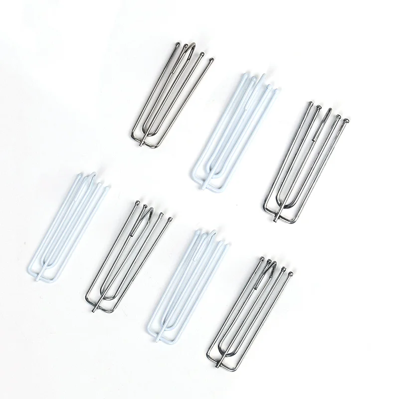 Wholesale Curtain Accessories Hooks Metal Curtain Tape Hook for Curtain