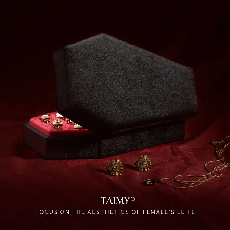 Jewelry Packaging Box Manufacturer Wholesale Bulk Custom Logo TOP Quality HOT selling Velvet Jewelry Boxes