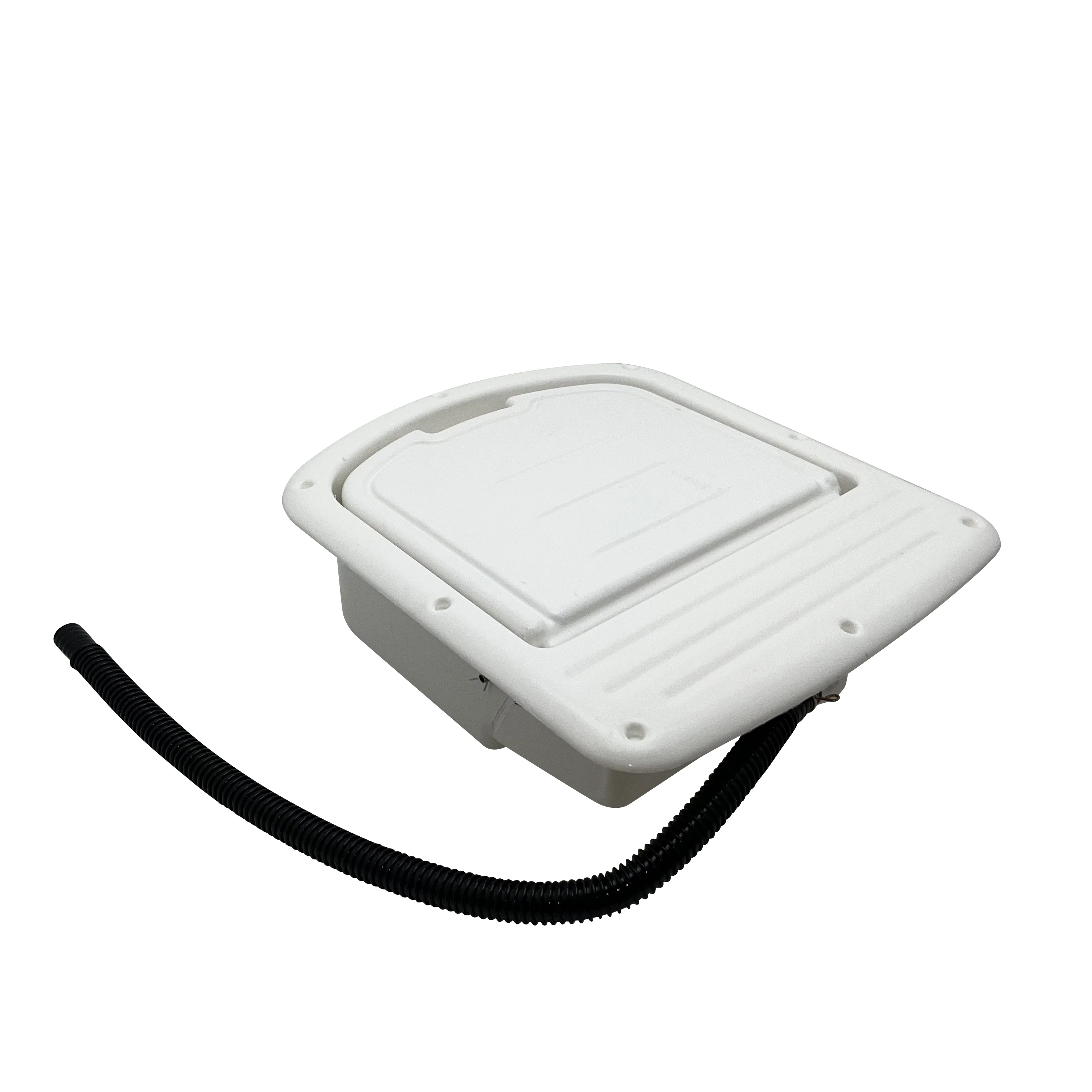 Acrylic Round Folding Sink Wall Hung Mounted Bathroom Hand Wash Basin Sink for RV Caravan