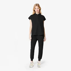 Wholesale  High Quality 4 Way Stretch Spandex Scrub Suits for Women Hospital Uniforms
