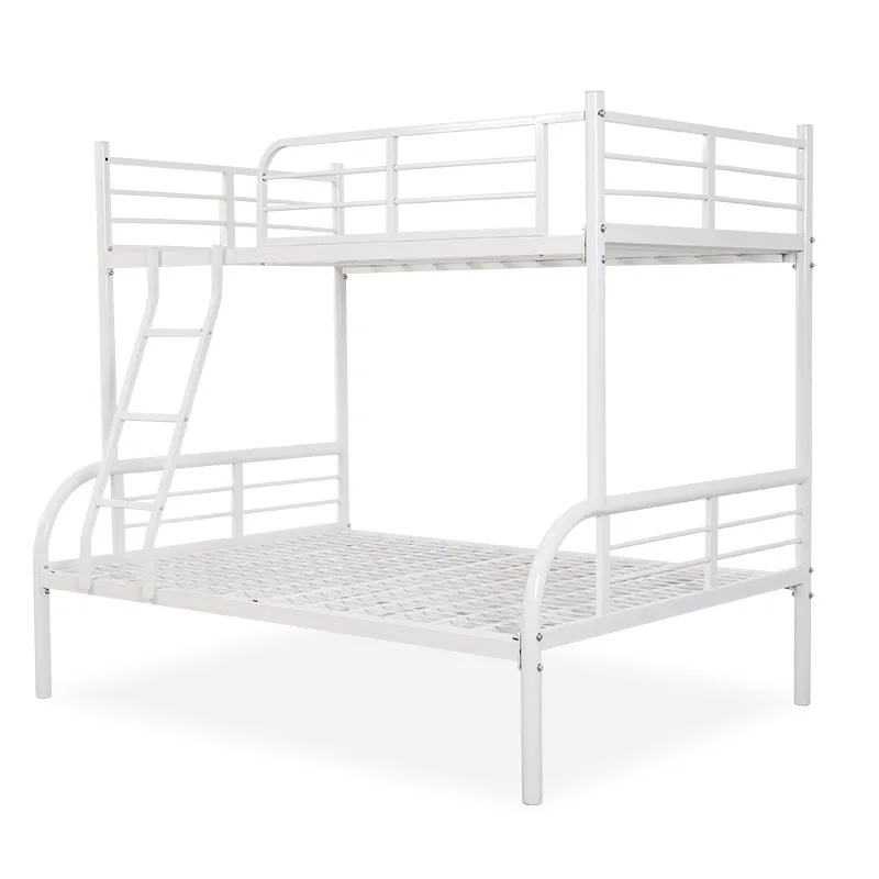 
Guardrail increased and widened bunk bed modern easy to assemble children bed thickened adult iron bed 