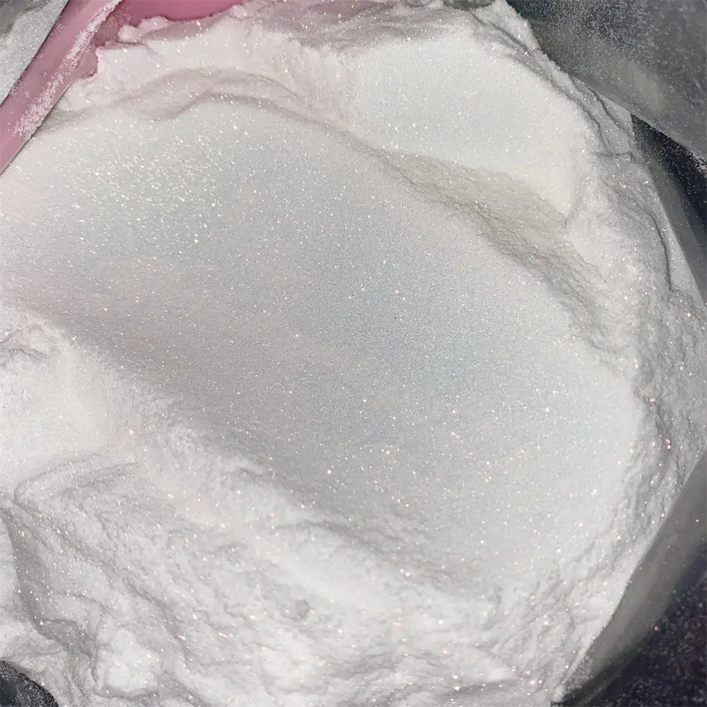 Resin Polyester Bulk Glitter Additive Opal Glitter Dust 1/360' white glitter powder