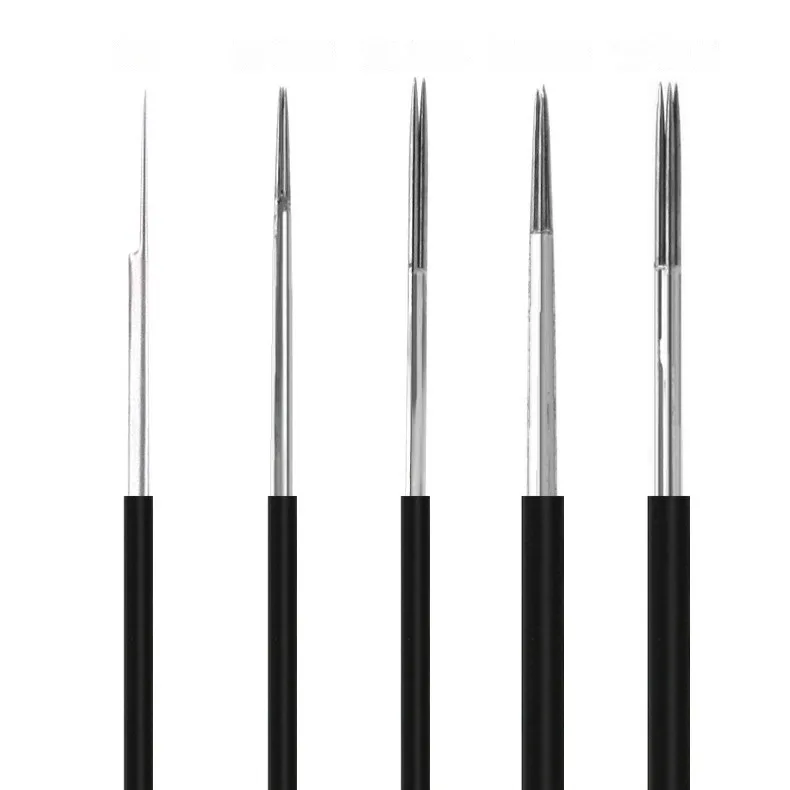 Private Label Disposable Microblading Needle High Quality Eyebrow Tattoo Nano Blade For Permanent Makeup Embroidery Handle Pen