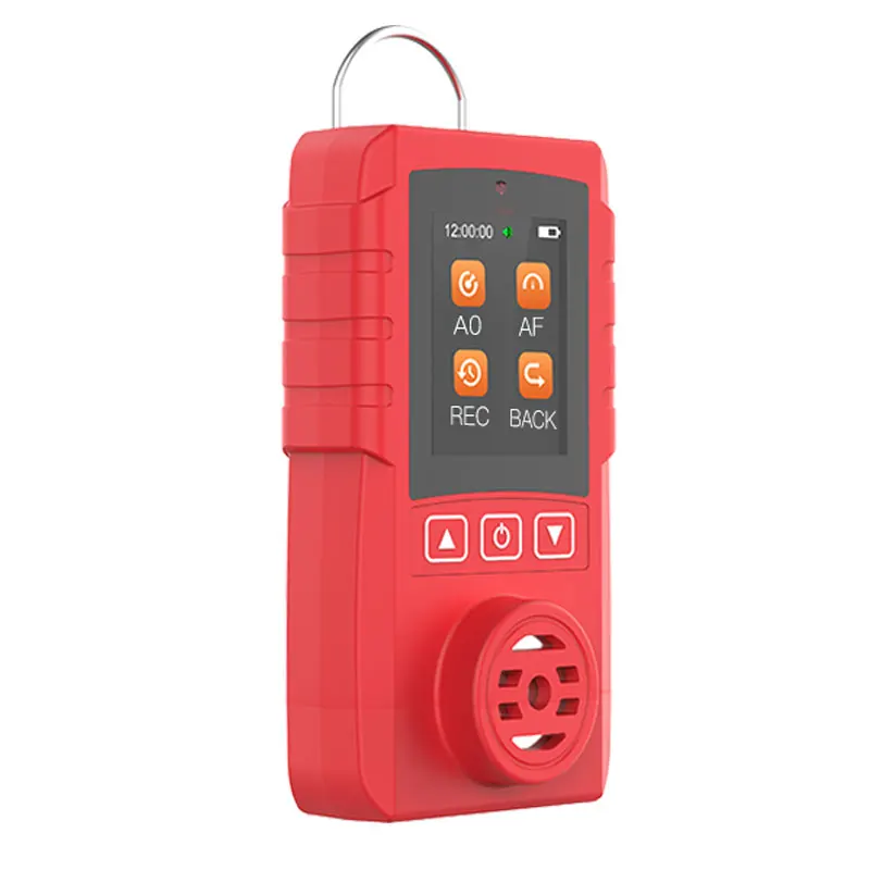 High standard industry Portable single gas detector combustible gas color LCD screen display