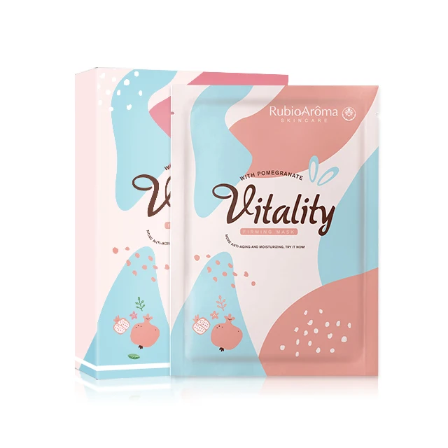 RubioAroma Animal Print Face Mask Sheet Oem Black Korea Face Snail Sheet Mask Facial Lighting Mask Raw Kits