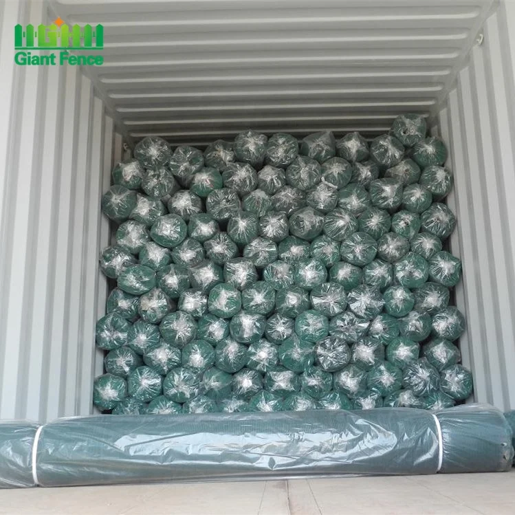 Outdoor Agricultural Windproof Woven Plastic Green Fence UV Finished Privacy Screen Shade Net PVC PE Material Covering Privacy