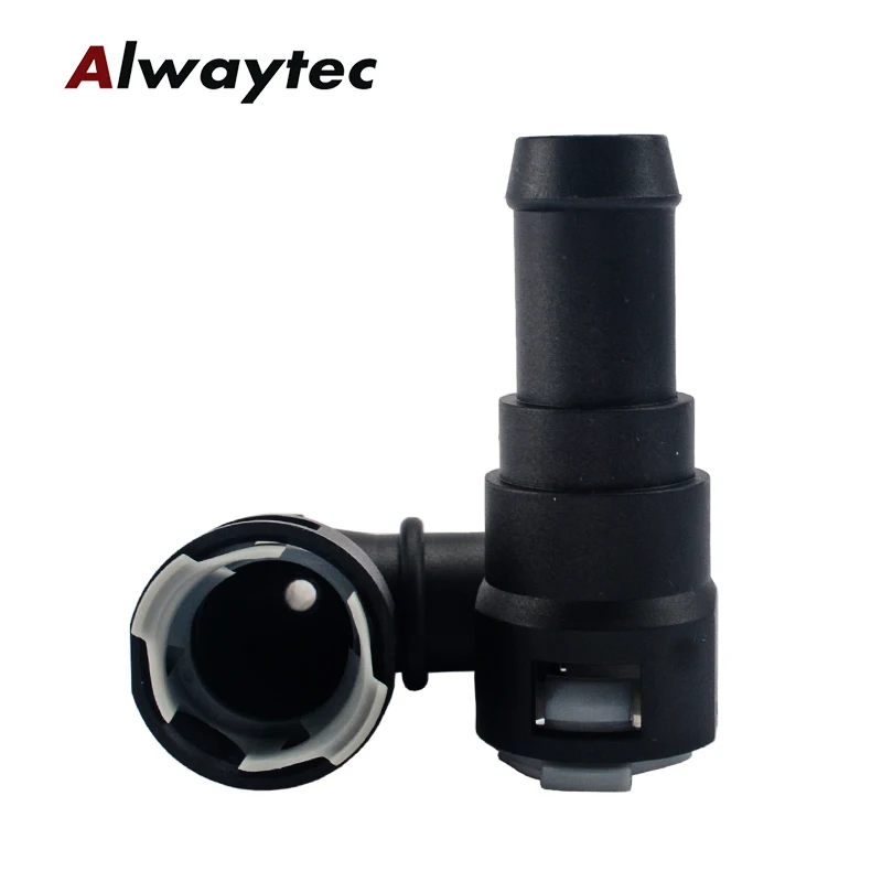 Rubber Nylon Oil Line Pipe Adapter Disconnect Release Hose Connector New 18.9mm Fuel Hose Connector Quick Pipe Fitting