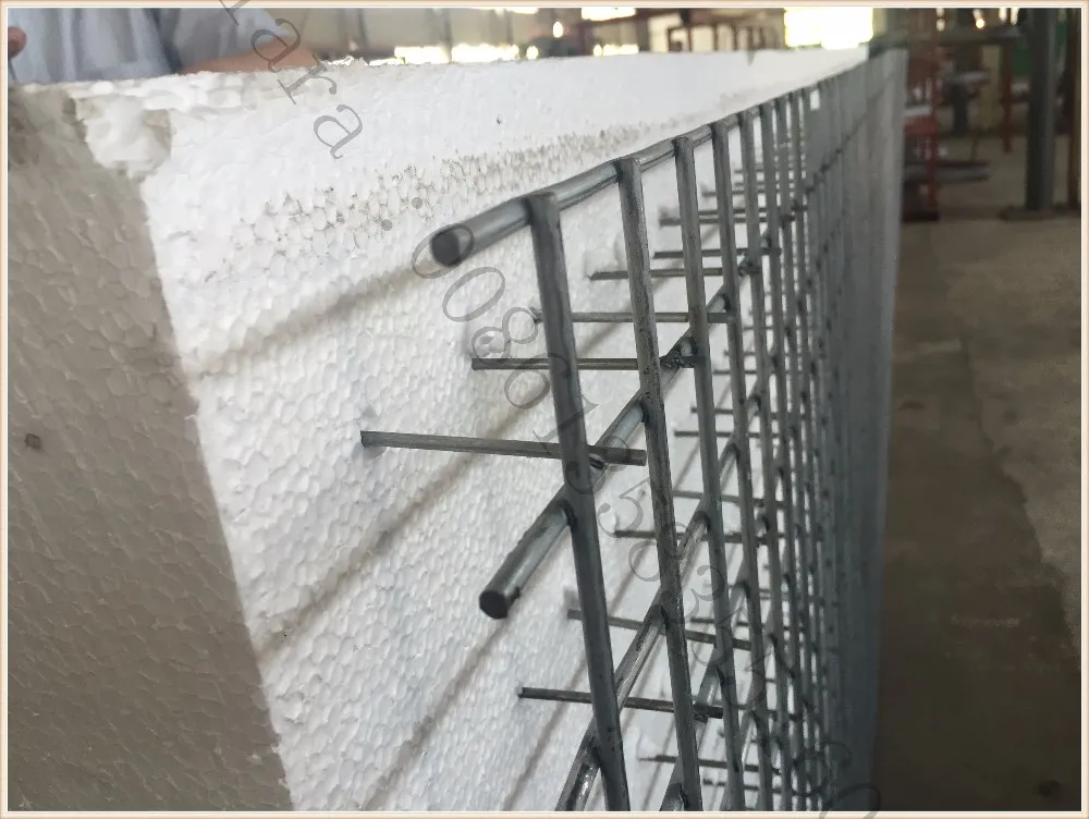 EPS 3D steel construction mesh panel,EPS Foam 3D Sandwich Wall Panell