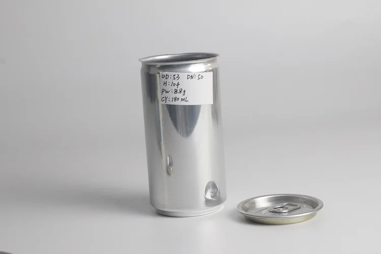 Высококачественные алюминиевые банки с крышками