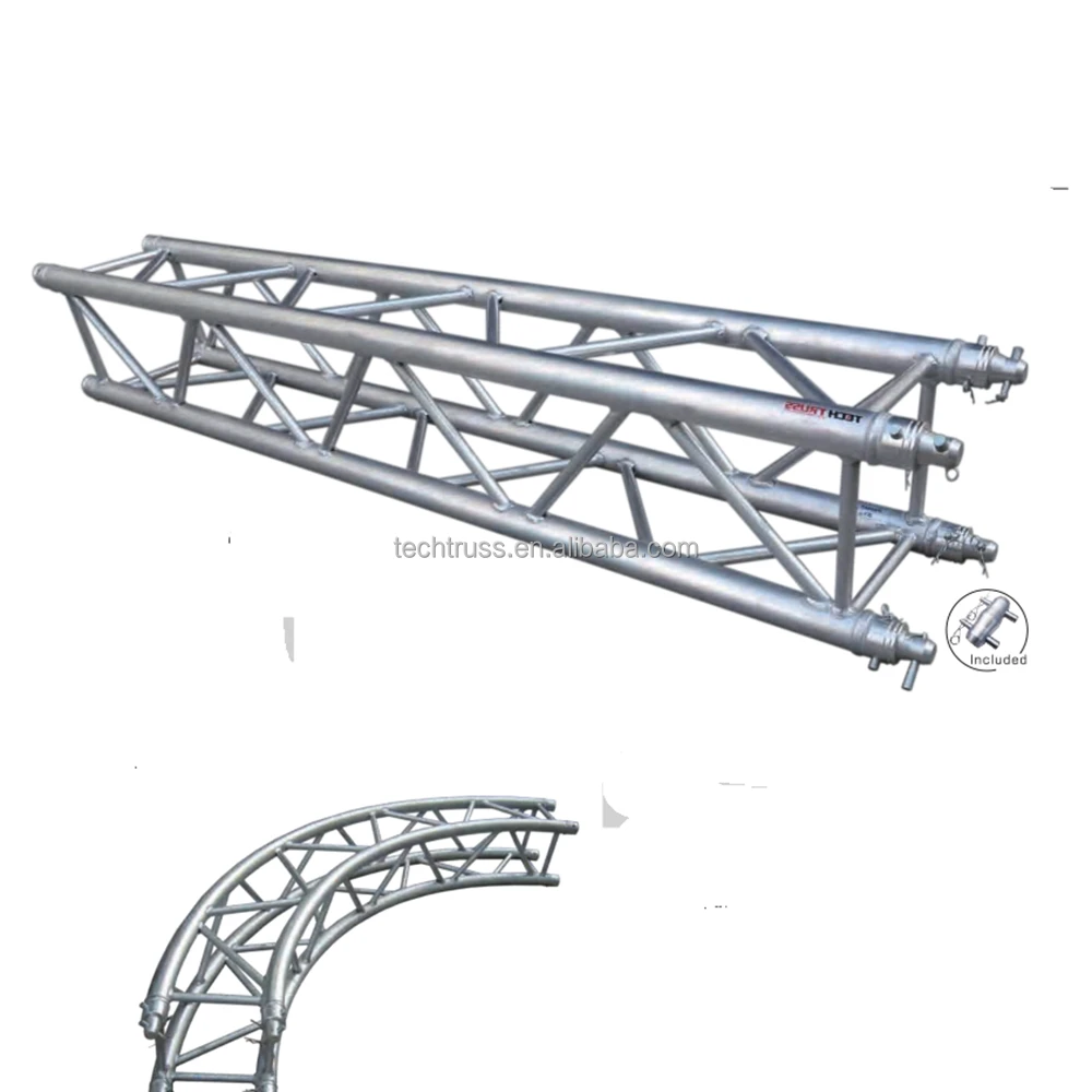 B30-QR Circular square tubes for special customized style in multipurpose shape truss wall thickness 50*2mm