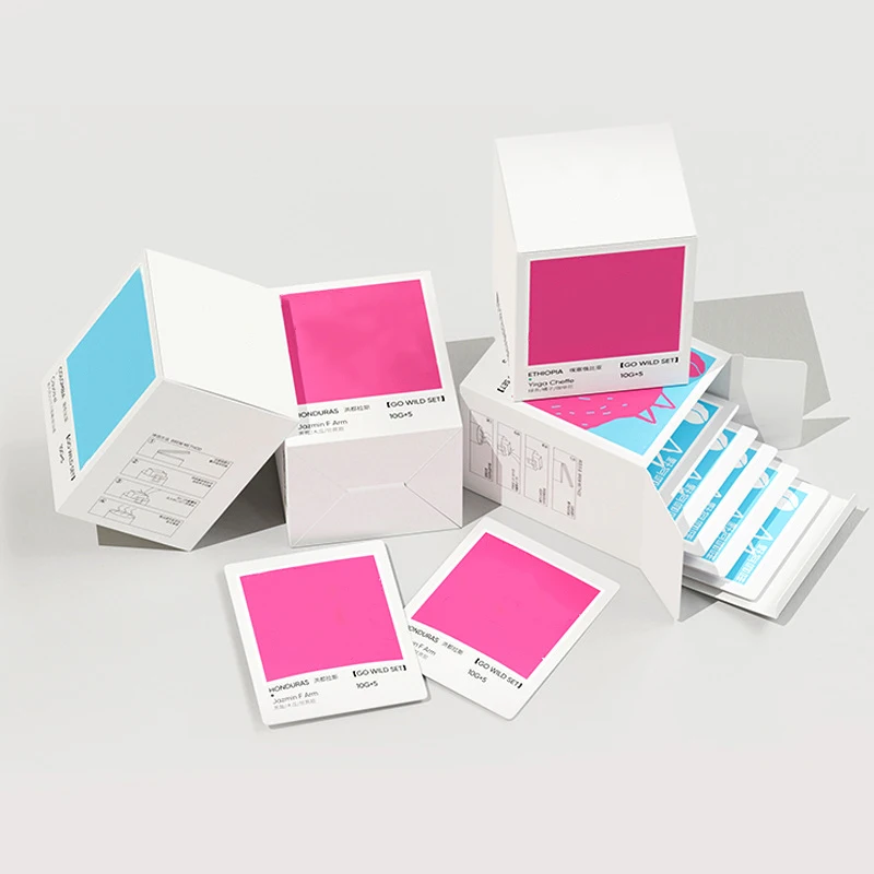 kraft paper boxestea boxes tuck end for coffee beans tea leaf packaging