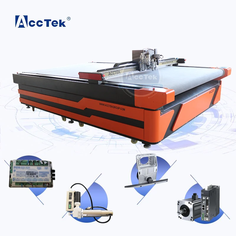 round knife cloth pattern cutting machine 2030 cutting machines knife cnc oscillating knife cutting machine