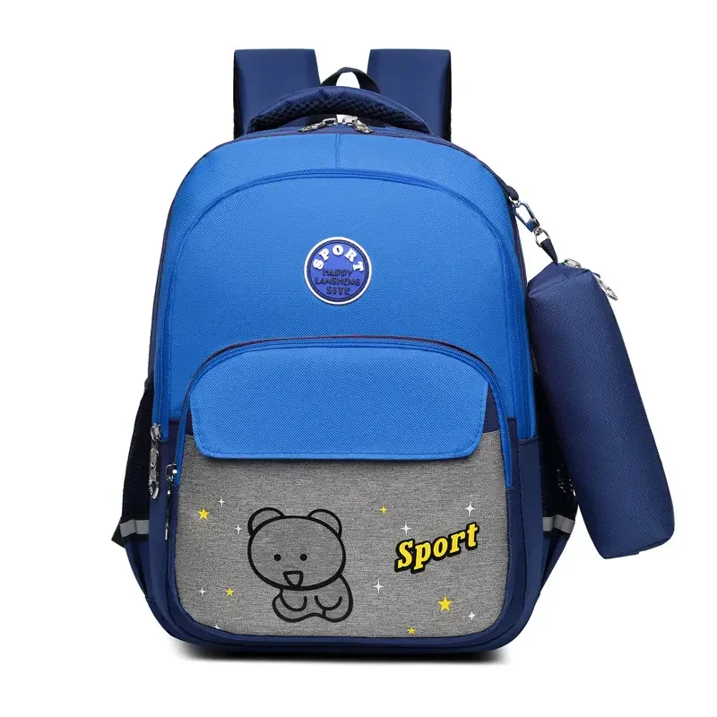 Wholesale bag back buy pre school bags girl boy concise style mochila stationery backpack school bags for kids 2023