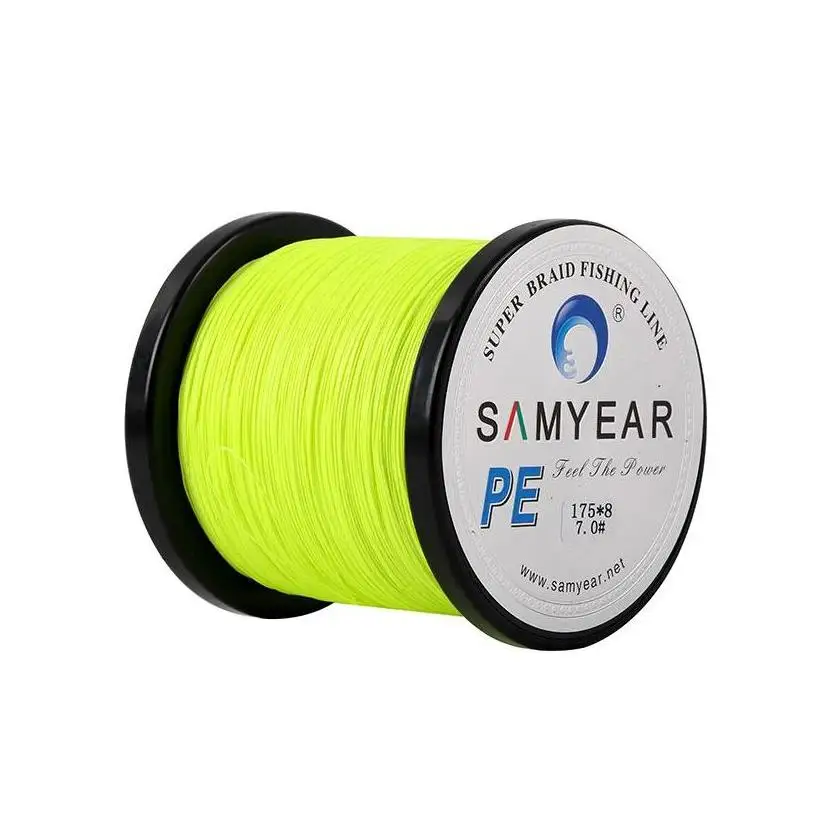 Other Fishing Line High Tension Weaving Process 12 Strand 8X Swivel New Arrivals Carp Fishing Rod Building Wrapping Machine Line