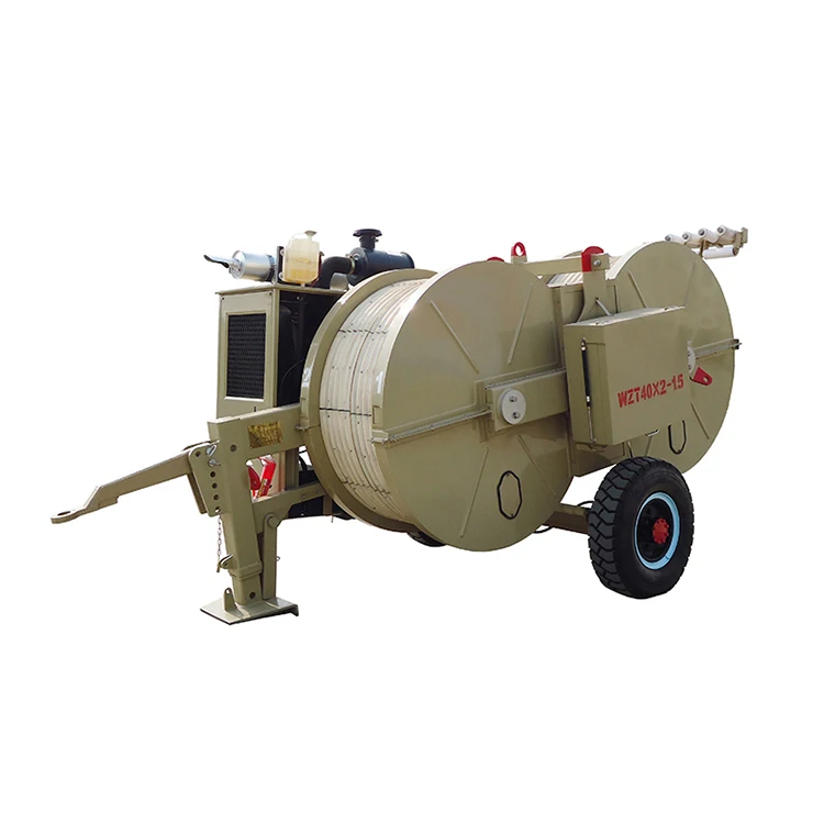 Overhead Transmission Line Cable Stringing Equipments Hydraulic Puller Tensioner
