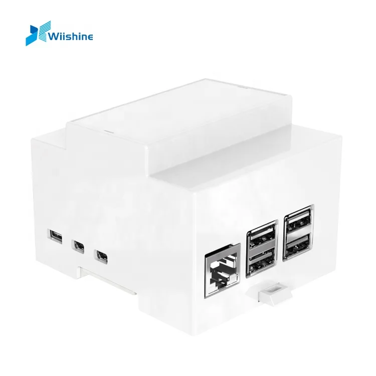 Factory Supply High Quality Raspberry Pi 4 Case Cover Plastic Shell ABS PE PP Case Raspberry Pi 4 Cover