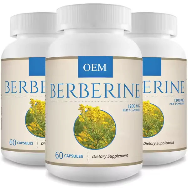 Berberine Capsules Berberine HCL Capsules Sugar Control Supplement Weight Management  Immune Support