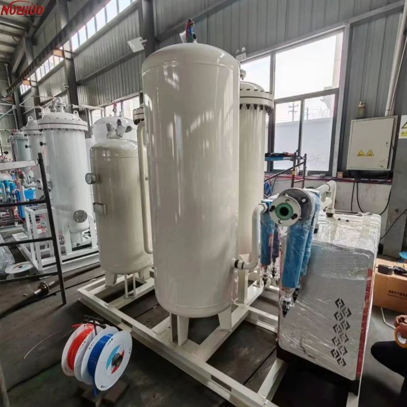 NUZHUO Air Separation Unit Oxygen Plant For Iron Making Factory 50-200nm3/h PSA Industrial O2 Generator