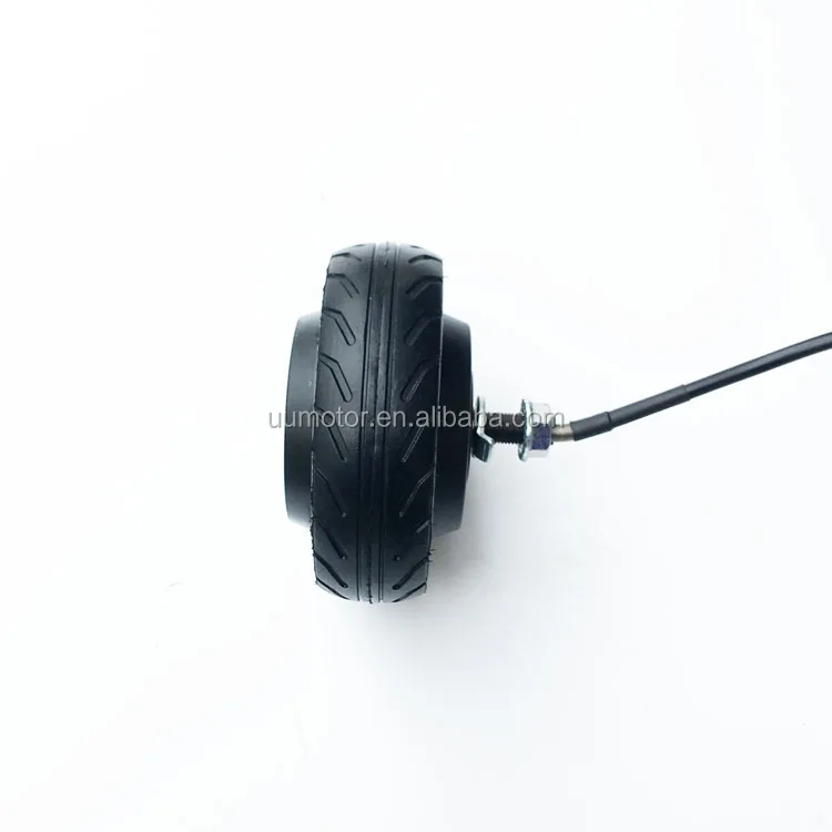 M 250w 5inch single/dual shaft brushless delivery robot hub motor with encoder