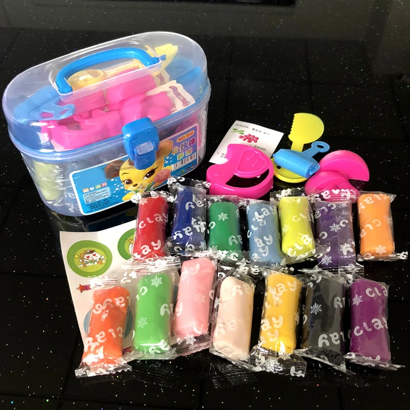 Wholesale Super Light Modeling Soft Air Dry Clay For Kids Creative Art Diy Crafts Gift For Kids