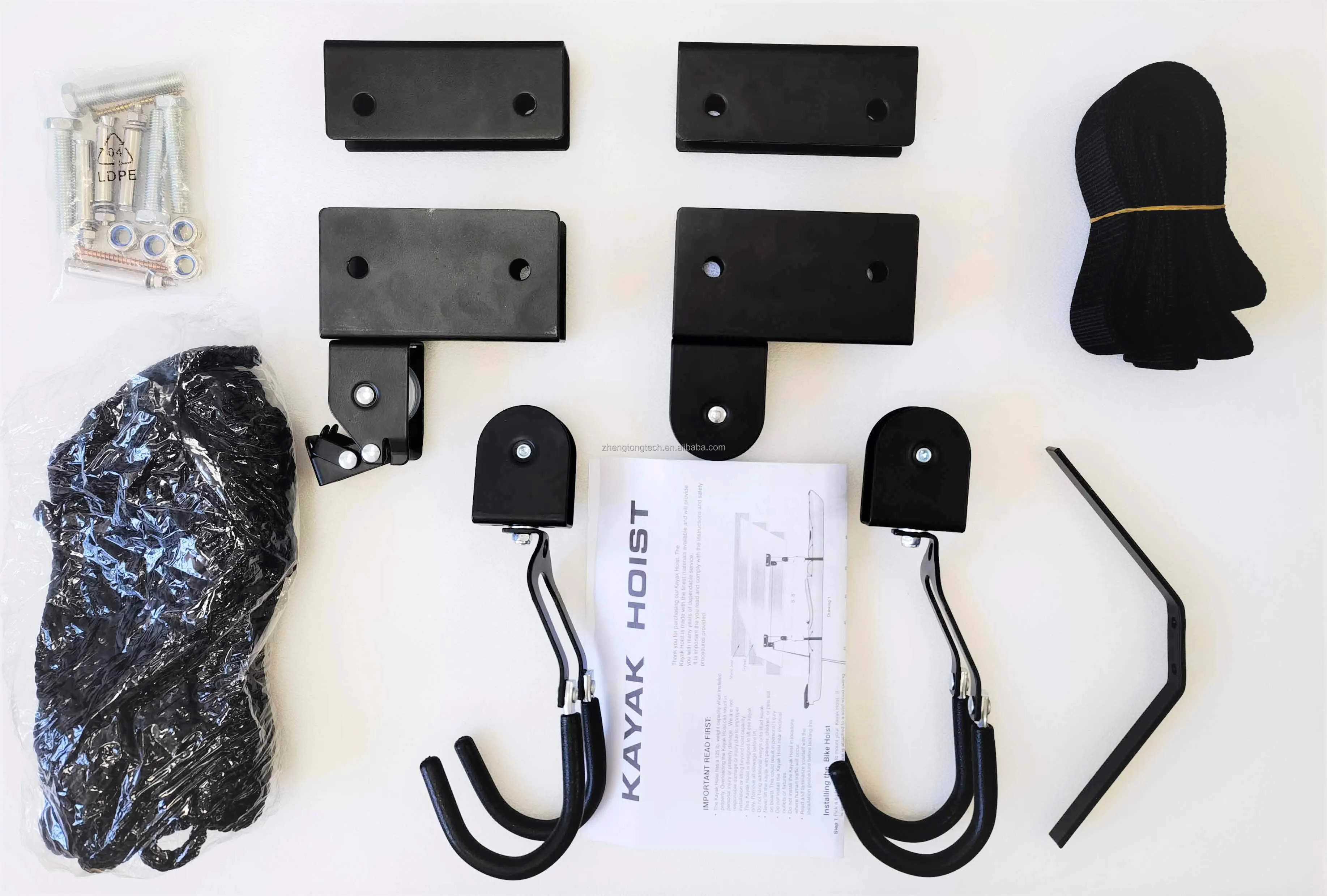 Ceiling Mounted Roof Bike Lift Garage Pulley Systems