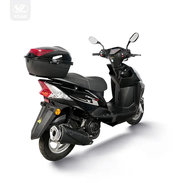 Wholesale Cheap Gasoline Moped Fuel Scooter Petrol Motorcycle Mopeds 150cc Gas Scooters for Adults 14 Tire Scooter OEM