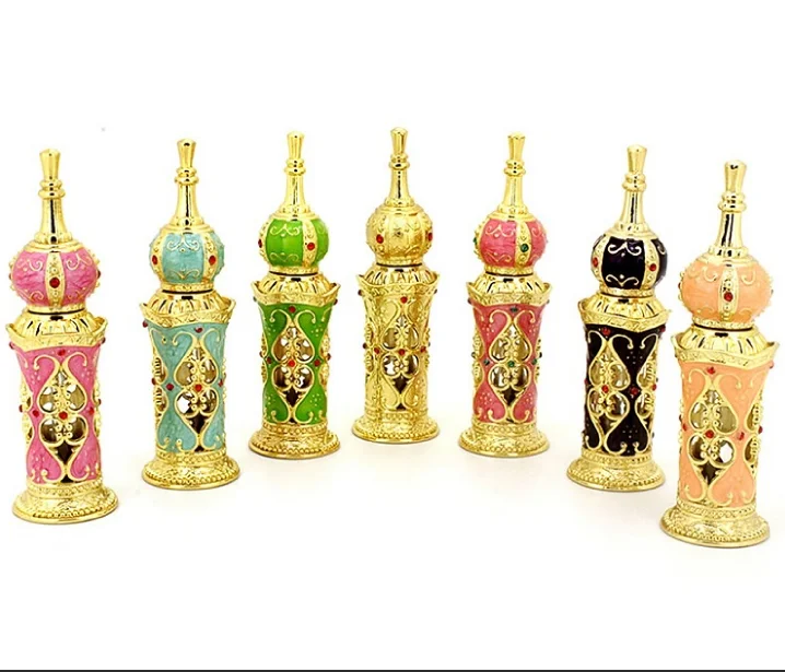 12ml Luxury Crystal Perfume Oil Bottle Essential Oil Perfume Bottle Packaging Cosmetic