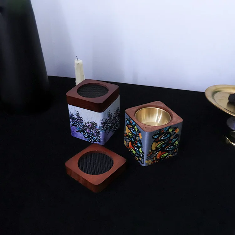 portable gingerbread house indian mubkhar arabic bakhoor dragon incense burner for Perfumed your home office