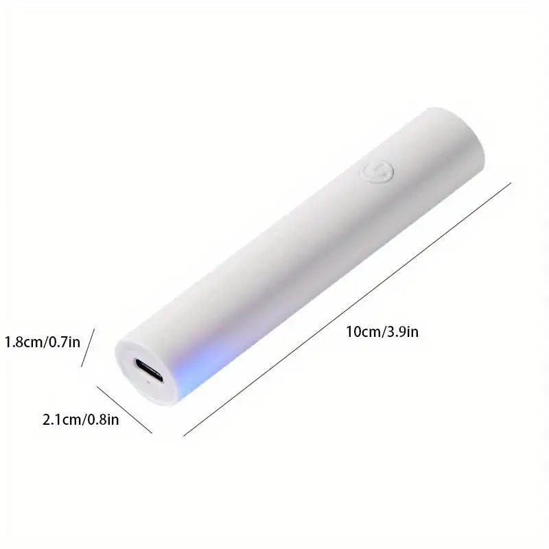 New Custom Logo  Cost-effective Rechargeable Led Gel Polish Portable 3W Led Light Nail Dryer Fast Curing Mini UV Led Nail Lamp