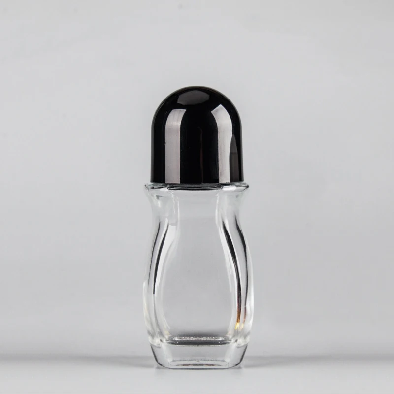 Essential Oil Glass Deodorant Bottles Packaging 30ml Roll On Glass Bottle